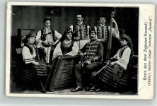 Tracht Urbanys Orchester Trachten Ungarn Foto AK