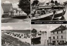 18556 O2338 Breege 1975 - Breege, 4 Ansichten,Bild und Heimat Reichenbach AKU1