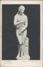 Roma, Museo Capitolino, Venere dal Prassitele-, Nackte Frau, Erotik, Skulptur, Kunst AKU2 Skulptur um 1900