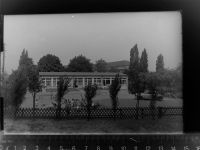 47495 W4134 Orsoy , Niederrhein GLASNEGATIV Kindergarten