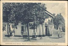 um 1920-30 - Kinshasa, Zentralbüro der Eisenbahn,Peter freres