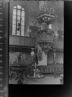 31675 W3062 Bückeburg GLASNEGATIV Kirche