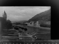 56130 W5427 Bad Ems GLASNEGATIV Quellenturm