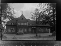 26345 W2935 Bockhorn , Jadebusen GLASNEGATIV Hotel Grüner Wald