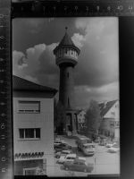 69214 W6904 Eppelheim , Baden GLASNEGATIV Wasserturm
