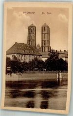 Breslau Wroclaw Foto AK Kirche Dom