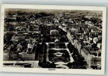 Zagreb 1930 Foto AK Fliegeraufnahme