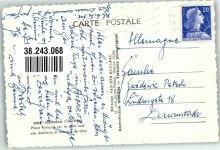 16100 Cognac Foto AK Denkmal Place Francois Distellerie Fabrik