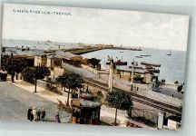 Ryde Foto AK Hafen The Pier