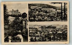 36208 W6444 Wildeck , Hess Gebrauchsspuren Schloss Wildeck