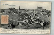 Toledo Foto AK Panorama Marke bildseitig