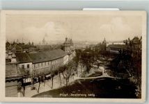 Plzen Pilsen 1928 Foto AK Smetanovy sady