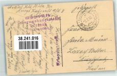 08000 Charleville-Mezieres 1916 Foto AK Feldpost WK I Cafe Passage a Nievau