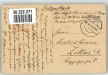 Tirana 1918 Gebrauchsspuren Tracht Alter Albanese Balkan Feldpost WK I