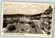 Marianske Lazne Marienbad Foto AK Goethe Platz