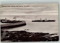 Ramsgate Foto AK Hafen Dampfschiff
