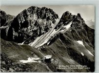 Innsbrucker Hütte Foto AK Hüttenstempel
