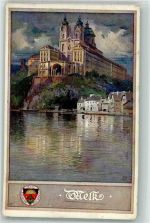 3390 Melk 1917 Künstlerkarte Sift Deutscher Schulverein