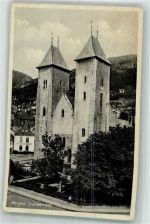 Bergen Foto AK Kirche