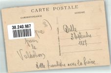 90100 Delle 1927 Foto AK Kriegerdenkmal Place de la Victoire