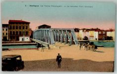 13500 Martigues Foto AK le nouveau Pont tournant