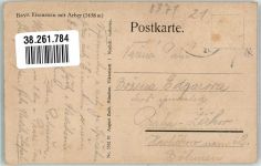 94252 W8371 Bayerisch Eisenstein 1921 Gebrauchsspuren Arber