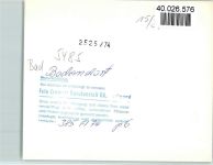 53489 W5485 Bad Bodendorf FOTO KEINE AK Luftaufnahme
