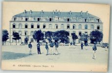 28000 Chartres Foto AK Kaserne Qaurtier Neigre