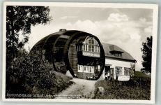 Lazne Libverda Bad Liebwerda 1946 Foto AK Gasthaus Riesenfass-Baude