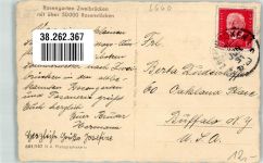 66482 W6660 Zweibrücken , Pfalz Foto AK Rosengarten Pavillon