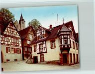 64673 W6144 Zwingenberg , Bergstr FOTO KEINE AK am großen Berg Fachwerkhäuser