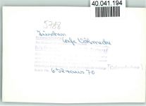 59955 W5788 Züschen , Westf FOTO KEINE AK Cafe Völmecke