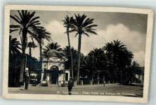 Las Palmas de Gran Canaria 1931 Foto AK Tankstelle Parte Norte del Parque de Cervantes