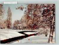 32105 W4902 Bad Salzuflen FOTO KEINE AK Leopold-Thermalsprudel im Kurpark Winter