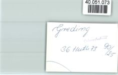 91171 W8547 Greding FOTO KEINE AK