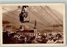 8630 Mariazell 1928 Gebrauchsspuren Seilbahn Bürgeralp