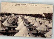 Sissonne Camp de Sissione Zeltlager Feldpostexpedition d. 3. Inf Div. Nr. 32 Militär Frankreich 1914