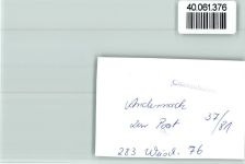 56626 W5470 Andernach FOTO KEINE AK Gasthaus Post