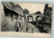 56400 Auray Foto AK Rue du Pavé