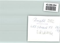 56346 W5422 Prath FOTO KEINE AK Eckschänke