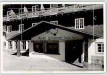 79868 W7828 Altglashütten , Schwarzw FOTO KEINE AK Hotel Goldener Hirschen