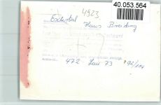 32699 W4923 Extertal FOTO KEINE AK Haus Breiding