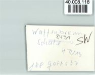W8491 Waffenbrunn Schule Schule FOTO KEINE AK