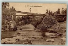 Colombo Foto AK Procure des Missions Asien Riskante Brücke Ort lt. Verlag