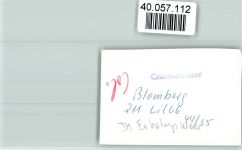 32825 W4933 Blomberg , Lippe FOTO KEINE AK Deutsches Erholungswerk