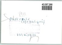 88179 W8999 Oberreute , Allgäu FOTO KEINE AK Cafe Hochgräf