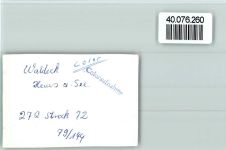 34513 W3544 Waldeck , Hess FOTO KEINE AK Haus am See