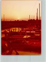 W2433 Grömitz Abend im Jachthafen Hafen FOTO KEINE AK