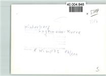 59955 W5788 Winterberg , Westf FOTO KEINE AK Engemann-Kurve Innenaufnahme