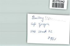 56859 W5584 Bullay FOTO KEINE AK Cafe Görgen